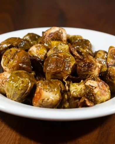 Baked Brussels sprouts