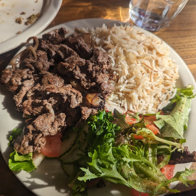 Shawarma beef and lamb